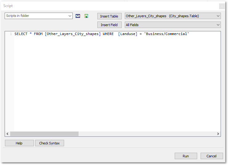 ALB_GISUsersManual_SelQuery_Script